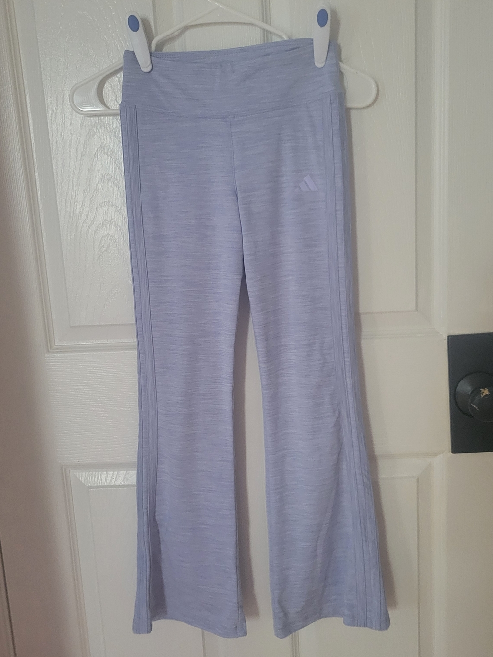 adidas Kids Lavender Flared Leggings